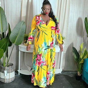 Maxi Dress (Plus size)